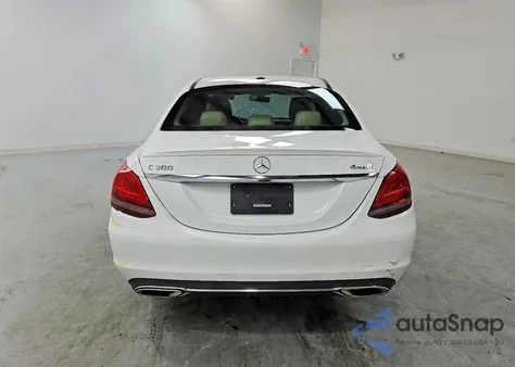 2019 Mercedes-Benz C 300 4Matic from USA, damaged, VIN WDDWF8EB7KR483606